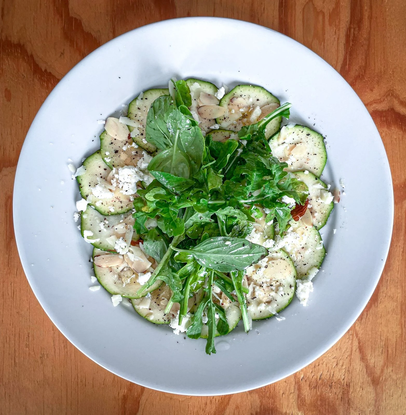 Carpaccio de calabacín